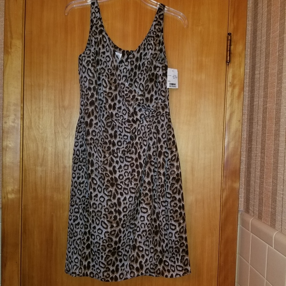David Warren vintage leopard dress